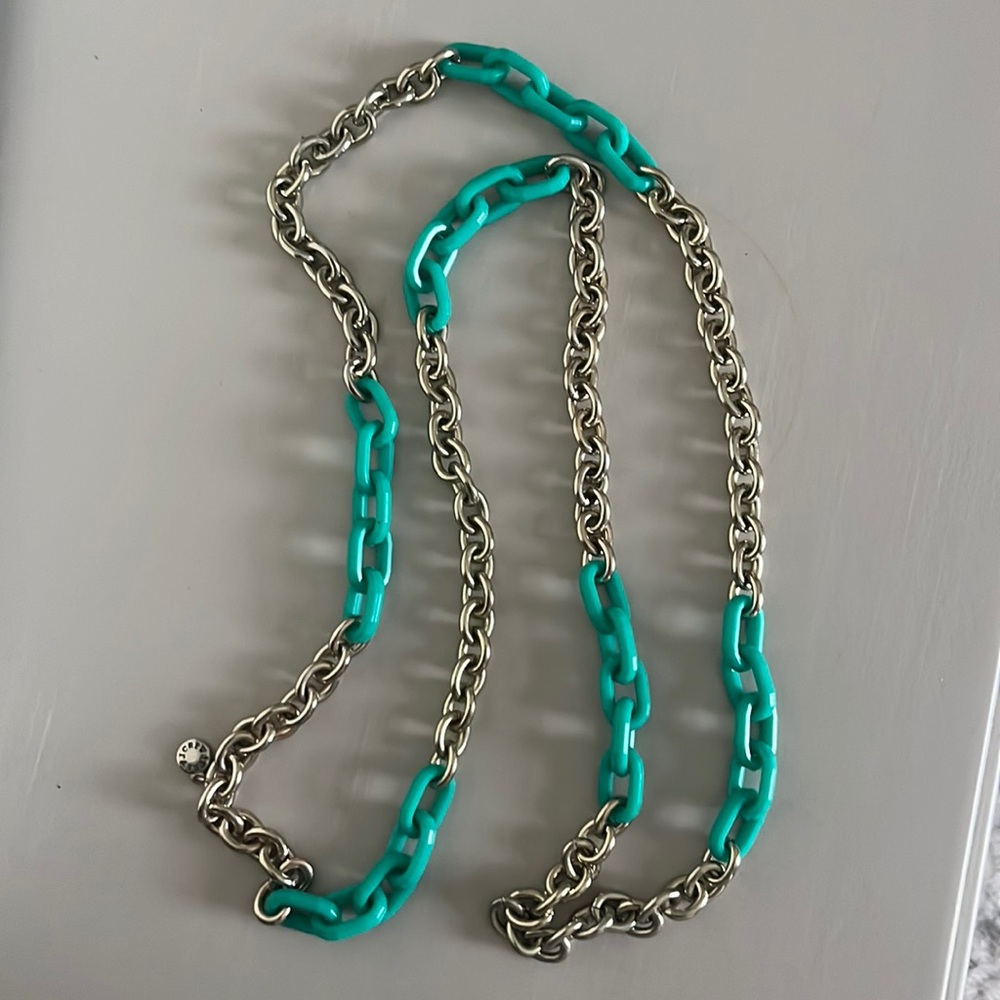 JCREW chain link long necklace